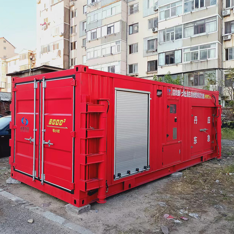 自裝卸大流量應(yīng)急搶險排澇方艙