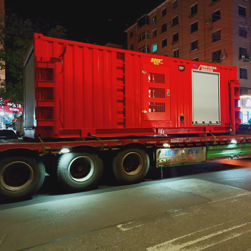 自裝卸大流量應(yīng)急搶險排澇方艙