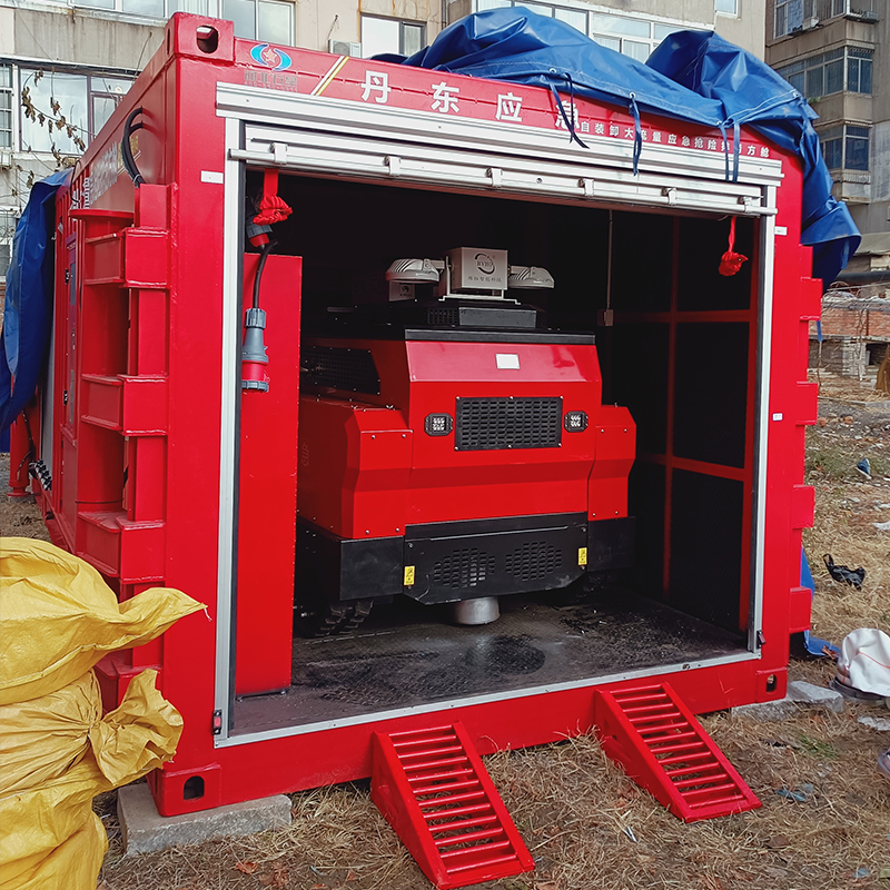 自裝卸大流量應(yīng)急搶險排澇方艙