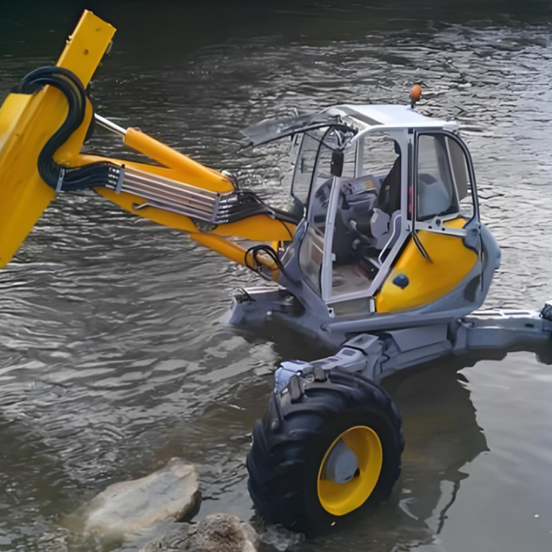 步履式搶險救災挖掘機(機器人)